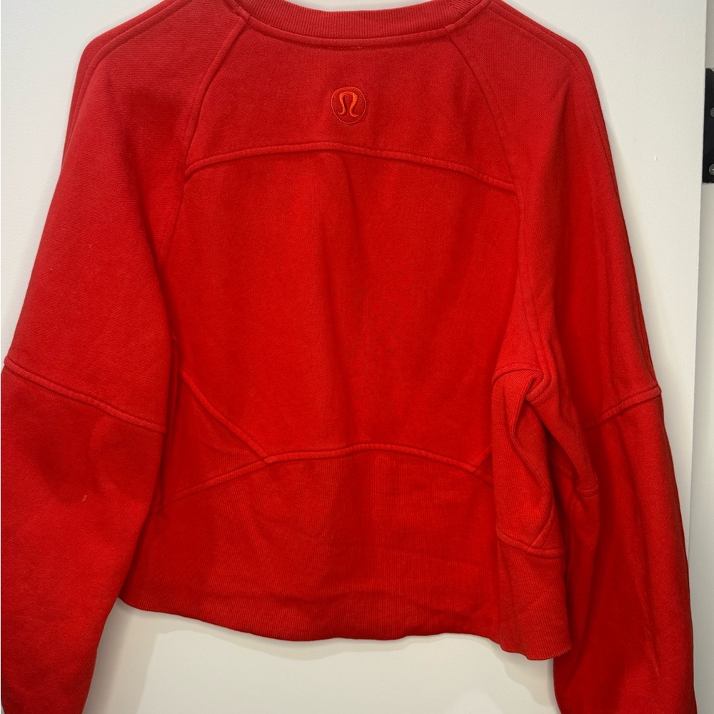 lululemon athletica Bold Red Sweatshirt - Picture 2 of 3